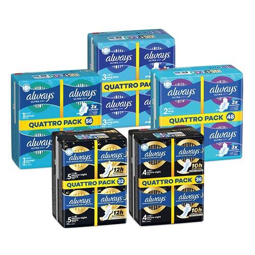 ALWAYS Ultra Binden Quattro