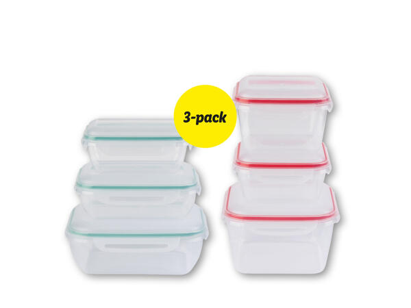 Matlådor, 3-pack