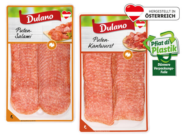 Putenrohwurstspezialitäten