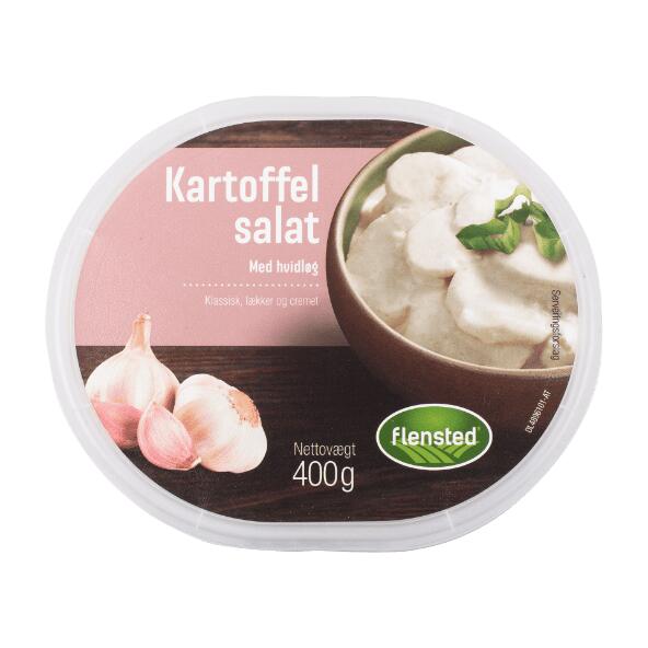 Kartoffelsalat med hvidløg