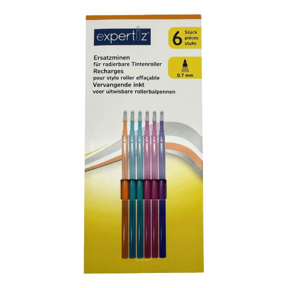 EXPERTIZ(R) 				Radierbare Kugelschreiber (4 St.) oder Ersatzminen (6 St.)