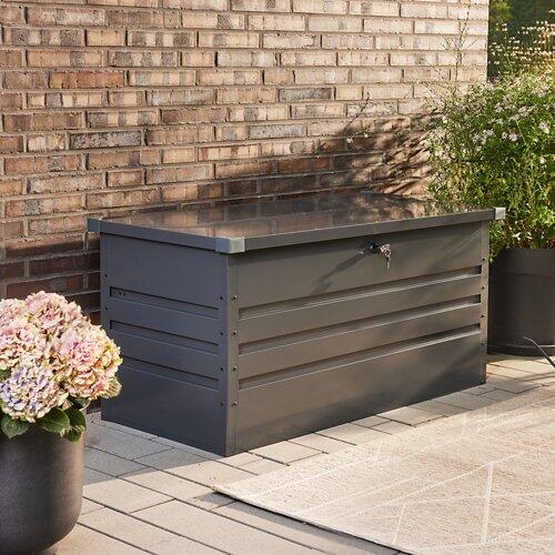 HOME DELUXE Metallaufbewahrungsbox 400 l