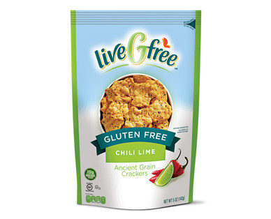 liveGfree Gluten Free Ancient Grain Crackers