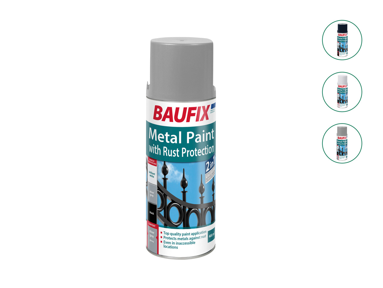 Baufix Metal Paint with Rust Protection1