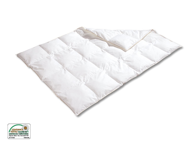 Couette hiver à carreaux cloisonnés