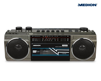 80's style Bluetooth Boombox