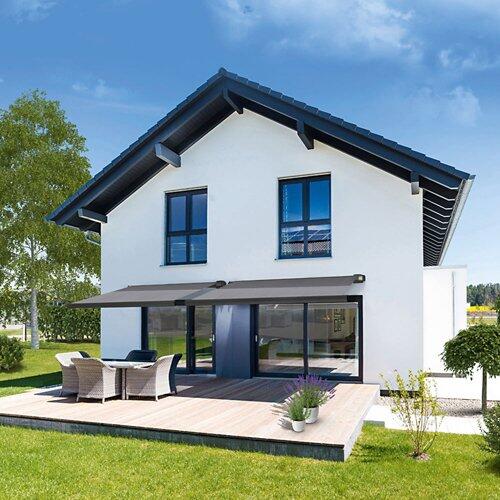HOME DELUXE Vollkassettenmarkise anthrazit