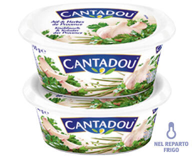 CANTADOU(R) FORMAGGIO FRESCO ALLE ERBE E ALL'AGLIO
