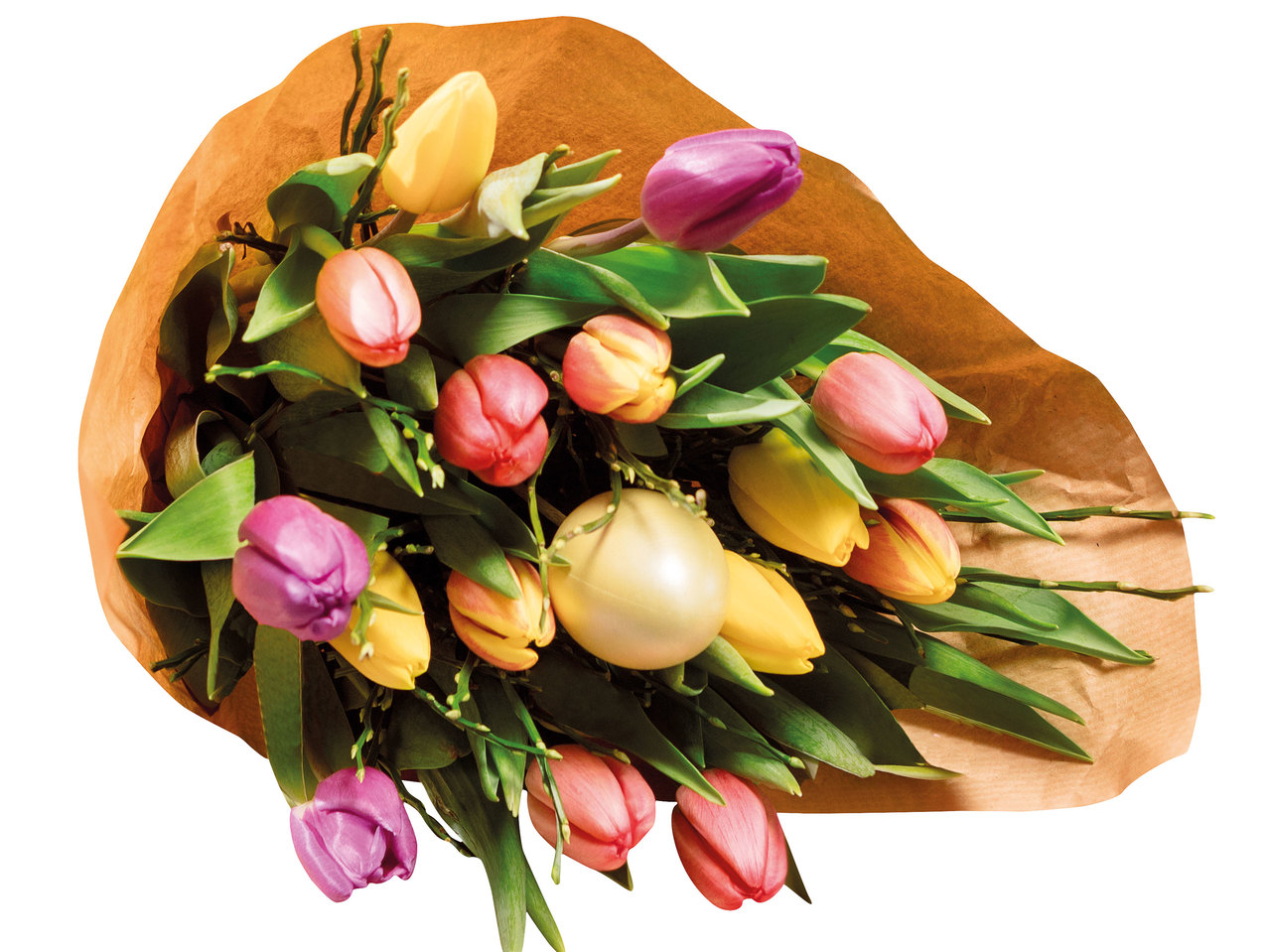 Tulpenstrauß Kunterbunt