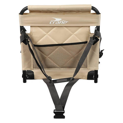 Folding Quilted Stadium Seat, Brown