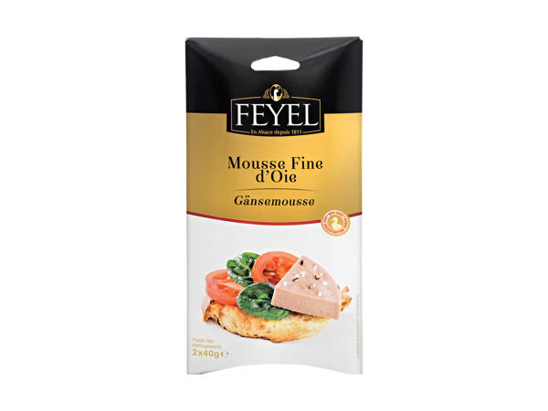 Mousse di fegato di oca Feyel