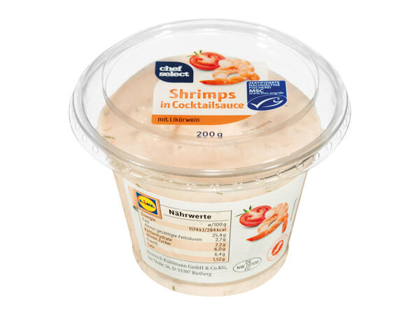 MSC Shrimps Salat