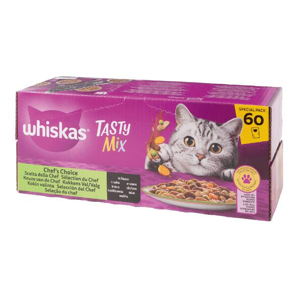 WHISKAS(R) 				Katzenfutter, 60 St.