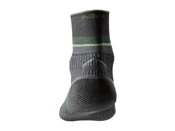 CRIVIT Adults' Grey & Green Outdoor Socks - 2 Pairs
