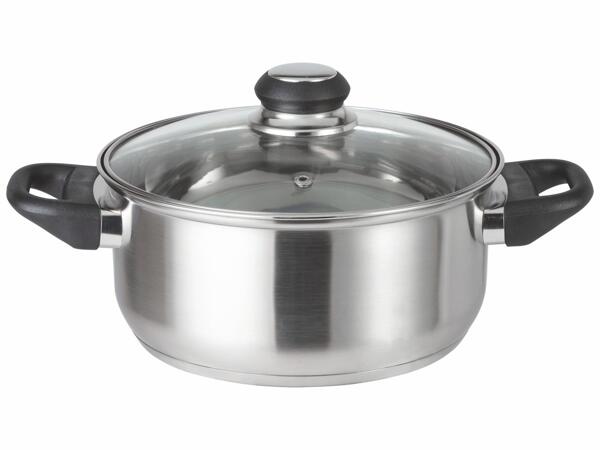 Stainless steel stewpot