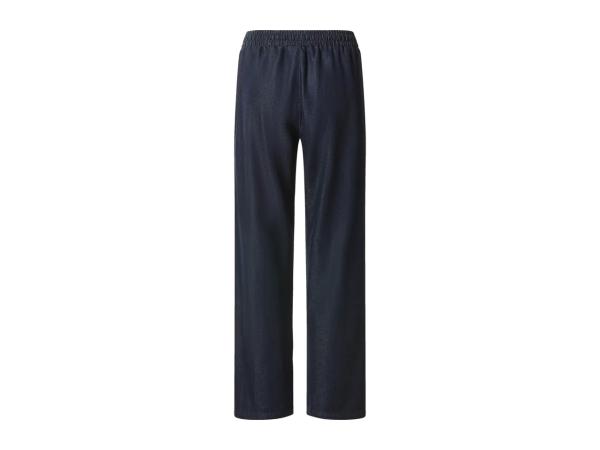 Esmara Ladies' Navy Wide Leg Denim Joggers