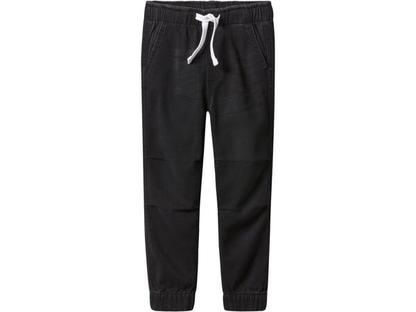 Boys' denim joggers