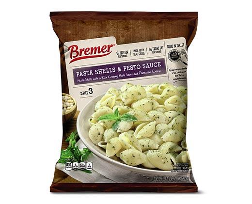 Bremer 
 Pesto Pasta Shells or 4 Cheese Fettuccine