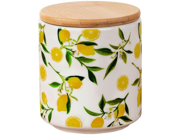 Ceramic storage jar