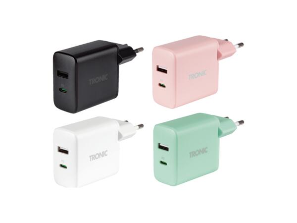 USB-laddare 2 uttag
