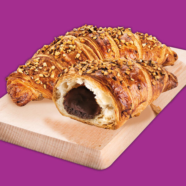 Schoko-Nuss-Croissant