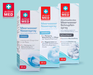 ACTIVE MED Meerwasser Nasen-/Schnupfenspray