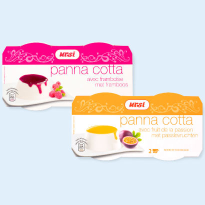 Pannacotta, 2 St.