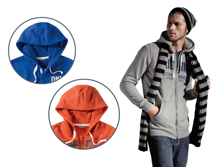 Livergy Casual(R) Men's Hooded Sweatshirt