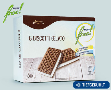 ENJOY FREE! Glutenfreies Eisbisquit