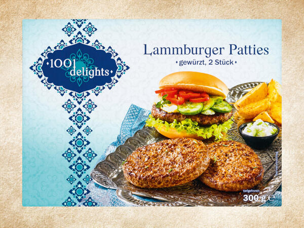Lammburger Patties