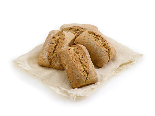 Petits pains d'épeautre croustillants