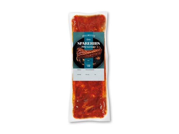 Marinerede spareribs