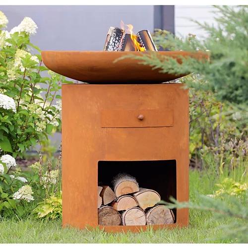 BUSCHBECK Grillsäule Sioux rostoptik