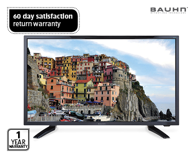24" FULL HD LED TV WITH DVD PLAYER