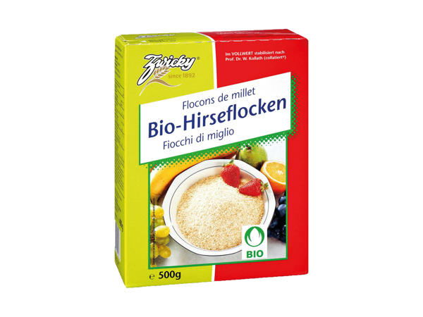 Flocons de millet bio Zwicky