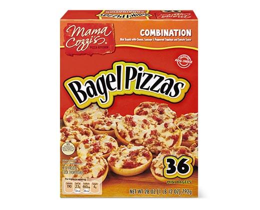 Mama Cozzi's Pizza Kitchen 
 Combination Mini Pizza Bagels