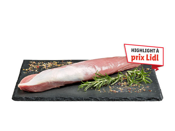Filet mignon de porc