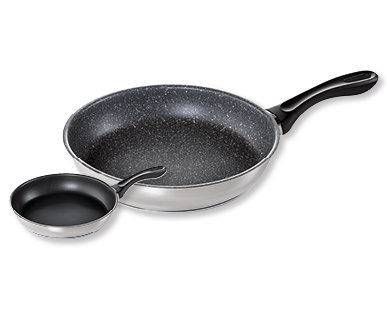 Poêle à frire en acier inoxydable, 28 cm Ø CROFTON(R)