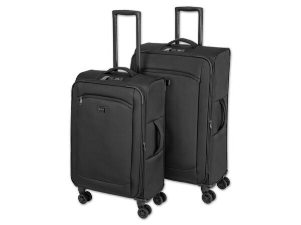 Trolley-Reisekoffer-Set + Trolley-Boardcase