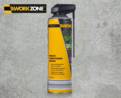 WORKZONE Multifunktionsspray mit MultiStraw
