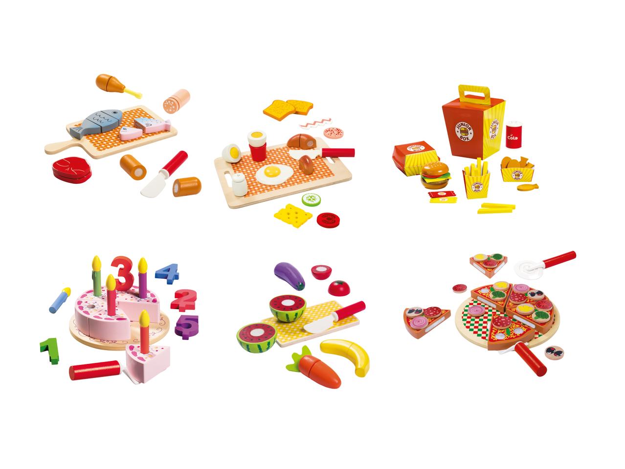 PLAYTIVE JUNIOR Kids' Wooden Food Sets