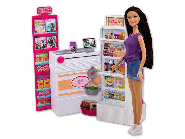 Puppen-Set „Küche/​Supermarkt"