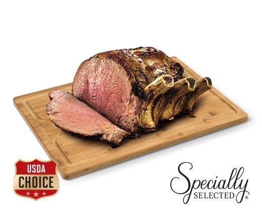 Specially Selected 
 Fresh USDA Choice Bone-In Ribeye Roast