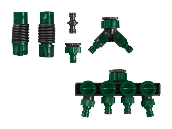 Sélecteur 4 circuits/​set de raccords de tuyau