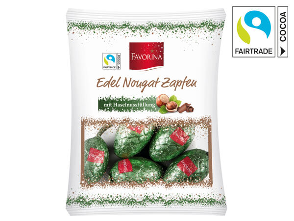Edel-Nougat-Zapfen