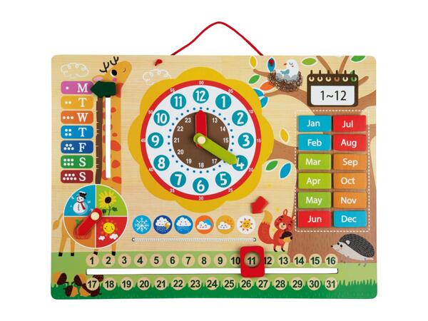 Playtive Magnetic Clock - 14 Pieces