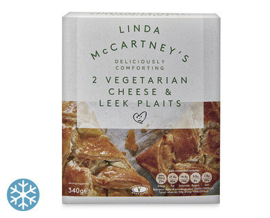 Linda McCartney Vegetarian Cheese & Leek Plaits