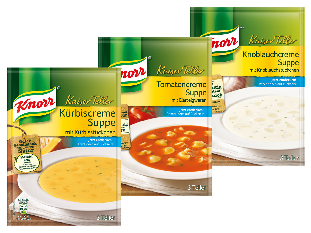 KNORR Kaiser Teller Suppe