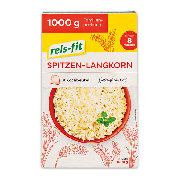 Reis im Kochbeutel