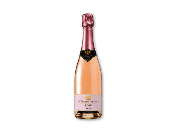 Cremant de Loire AOC brut Schaumwein rosé